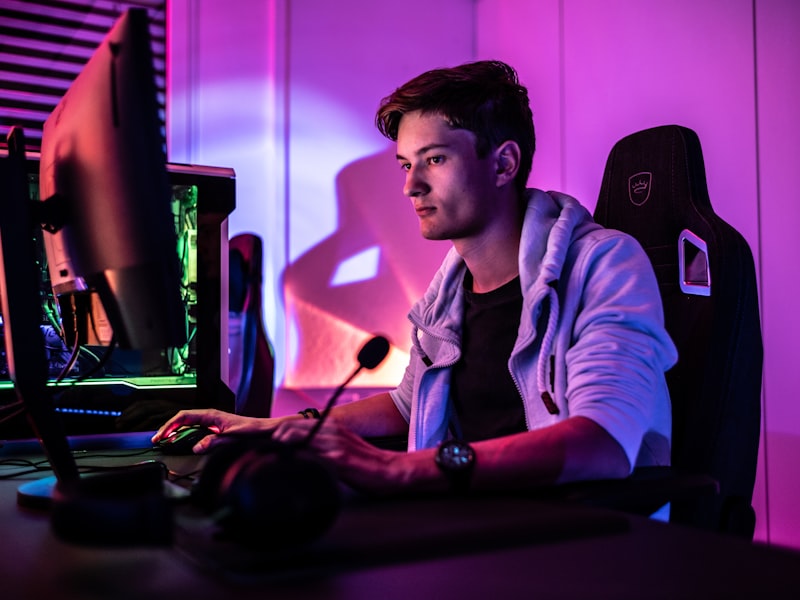 Esports arena crowd